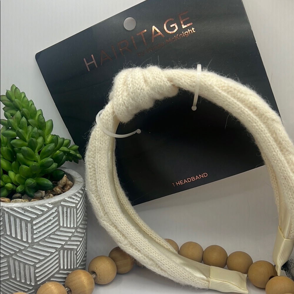 Hairitage Ivory Sweater Headband